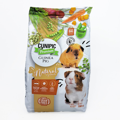 Alimento Premium Cunipic Con Vitamina C Para Cuyo 700gr