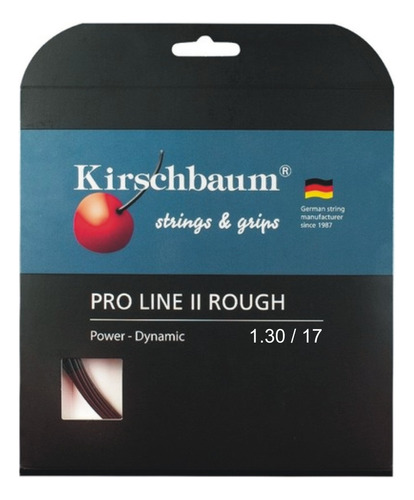 Set Individual Cuerda Tenis Kirschbaum Pro Line 2 Rough 1.30