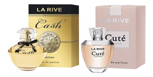 Kit Perfume Cash Woman 90ml + Cuté Feminio Edp 100ml La Rive