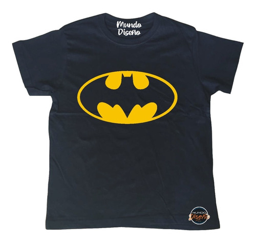 Polera De Niño Batman Clásico Liga De La Justicia