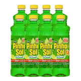 Kit Desinfetante Pinho Sol Limão 500ml Com 8 Unidades