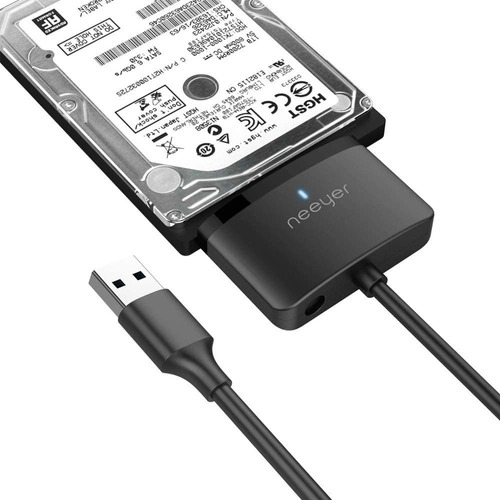 Cable Adaptador De Disco Duro Sata Un Usb 3.0, Neeyer Sata I