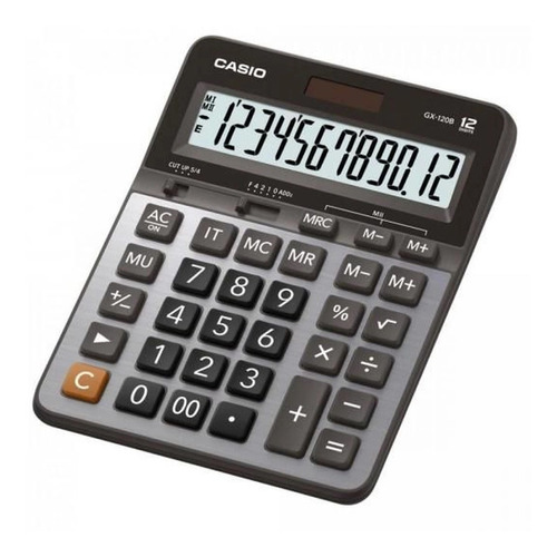 Calculadora De Mesa Casio Grande Gx-12b 12 Digitos
