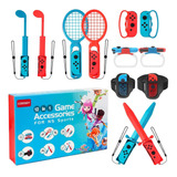 12 Em 1 Acessórios Para Nintendo Switch Chambara Tennis