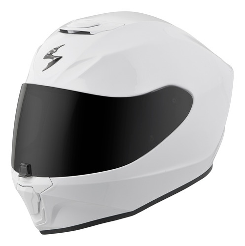 Casco Scorpion Exo Exo-r420 Full-face Blanco Brilloso