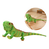 Generic Muñeco De Peluche Grande De Imitación De Lagarto