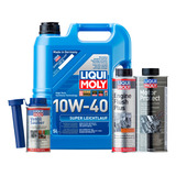 Liqui Moly 4 Pzas 10w40 Ventil Sauber Motor Protect +regalo