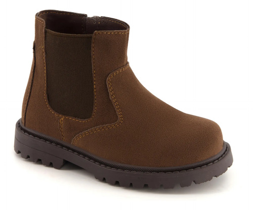 Botin Andrea Ajuste Lateral Café 3584224
