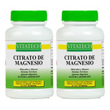 Citrato De Magnesio X 30 Cápsulas Vitatech - 2 Unidades Sabor Sin Sabor