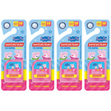 4 Fio Dental Infantil - Peppa Pig - 25m - Rosa - Dentalclean