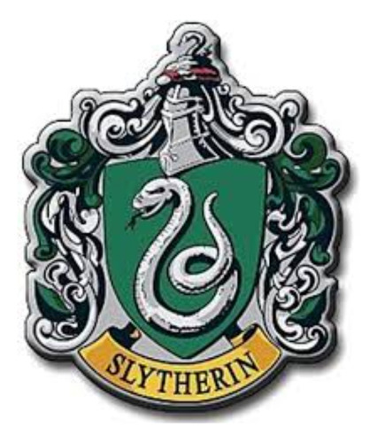 Parche Insignia Slytherin Harry Potter Disfraz 