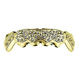 Grills Para Dientes - 14k Chapado En Oro Bling Grillz Inferi