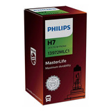 Lampara Philips H7 24v 70w Masterlife Para Camión + Duracion