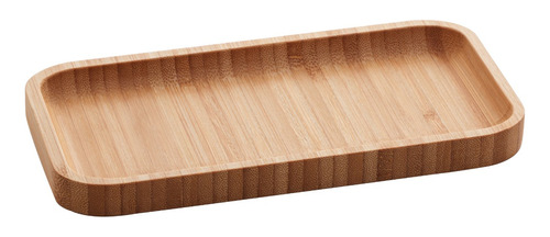 Bandeja De Bambu Hire Retangular Pequena 20x10x1,5cm Lyor