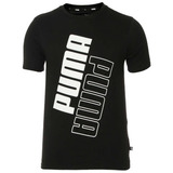 Puma Playera 84812901 Power Logo Tee Black