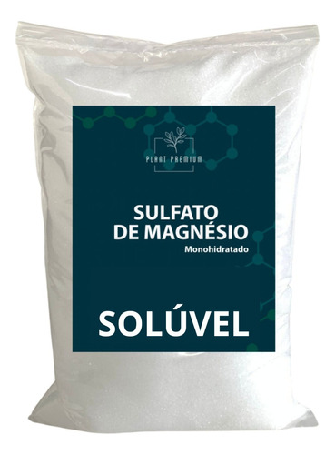 Sal De Epsom Sulfato De Magnésio 05 Kg