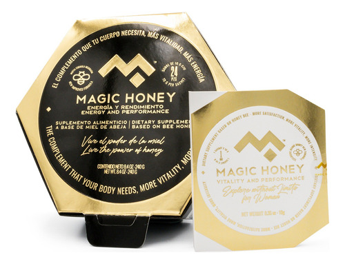 Magic Honey Suplemento Alimenticio 24 Sachets Hombre Y 1 Sachet Mujer Paquete Energizante