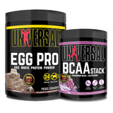 Kit Egg Pro 454g + Bcaa Stack 250g - Universal