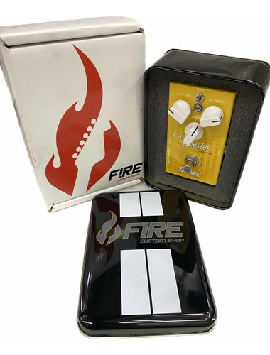 Pedal Fire Para Guitarra Power Booster Novo E Original