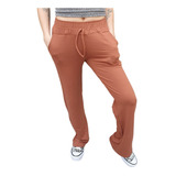 Pantalón Mujer Jogging Jogger De Algodón Frizado Térmico