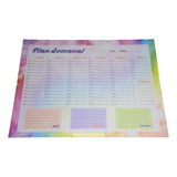 Planner Semanal / Organizador A4 - 54 Hojas - (nº10)