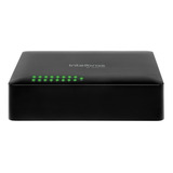 Switch Intelbras Sf1600 Q+ 16 Portas Fast Ethernet Preto