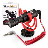 Rode Videomicro Micrófono Compacto Dslr Cámaras Reflex Nikon