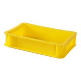 Caja De Almacenamiento Apilable, Organizador De Amarillo