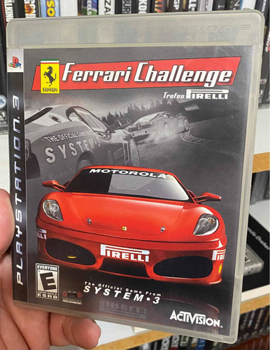 Ferrari Challenge Super Conservado Ps3 Original Mid.fisica!!