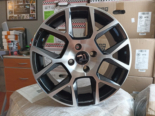 Rines R15 4-100 X6.5 Tipo A35  Eje. Chevy, Pointer, Gol, Rio