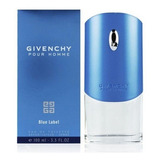 Perfume Blue Label De Givenchy 100 Ml Eau De Toilette Nuevo Original