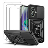 Capa Case Skudo Camshield + Película 3d | Motorola Moto G54