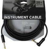 Cable Instrument 6m Plug Neutrik American Stage Pw-amsgra-20