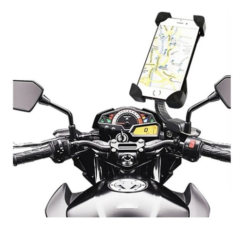 Soporte Porta Celular Universal Moto Biciclet Ajustable 360°