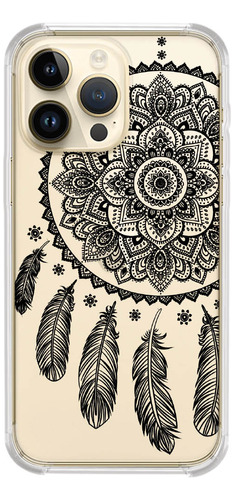 Capinha Compativel Modelos iPhone Penas Mandala 0161