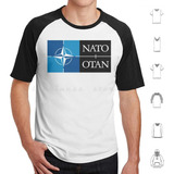 Camiseta De Algodón De La Otan Otan Militaire Para Hombre