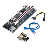 Pci-e 1x A X16 Riser Tarjetas Gráficas Para Minería Blindada