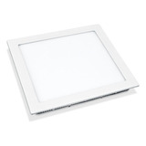 Luminária Led Embutir Quadrada Flat 12w 4200k - Lumanti