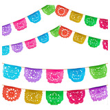 Papel Picado - Enramada Plástico Primavera 