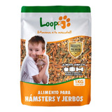 Loops Alimento Para Hamster Y Jerbos 1kg