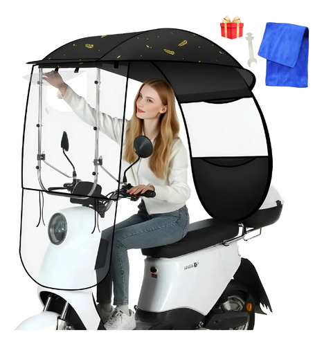 Toldo Cubresol Moto General Impermeable Para Motocicletas