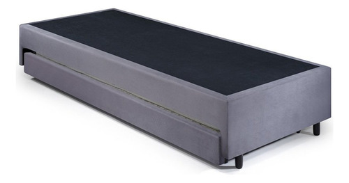 Base Box Solteiro Com Cama Auxiliar King 96x203x28 Cm Hi