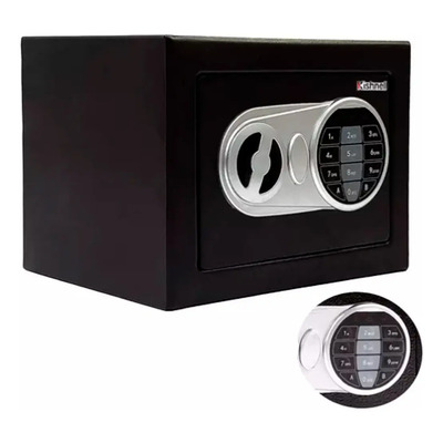 Caja Fuerte Electronica De Seguridad Con Luz Kishnell Ruger Color Negro | Meses sin interés