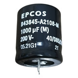 9x Capacitor Eletrolitico 1000uf X 200v * 1.000uf X 200v