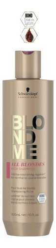 Schwarzkopf Professional Blondme Shampoo Sin Sulfatos Para Cabello 300ml