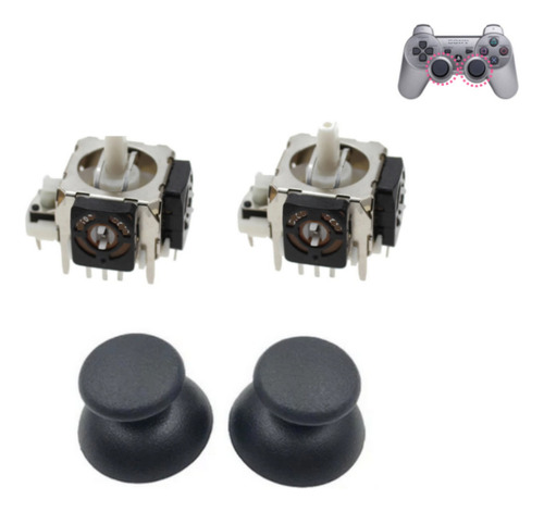  2x Análogo Joystick + Palanca Stick Para Sony Ps3 Play 3