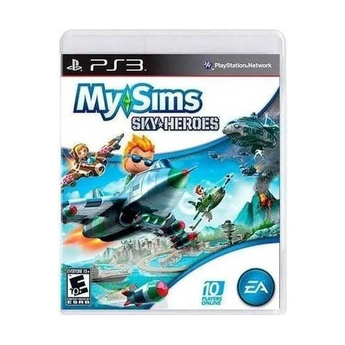 Jogo Ps3 My Sims Sky Heroes - Lacrado