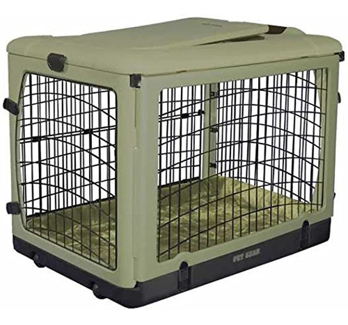 Pet Gear the Other Door Caja De Acero De 4 Puertas Bolsa