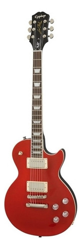 Guitarra Elétrica EpiPhone Modern Les Paul Muse De  Mogno Scarlet Red Metallic Metálico Com Diapasão De Louro Indiano