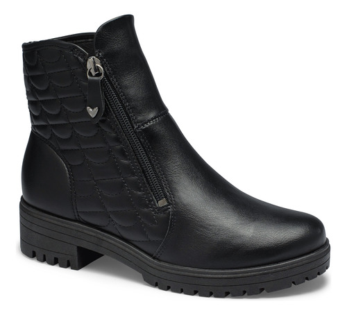 Bota Feminina Mississipi Coturno Cano Curto Original Mi842-1